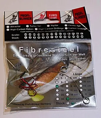 Produktbild von Profi Blinker Fibresteel 10kg, Stinger Edelstahl