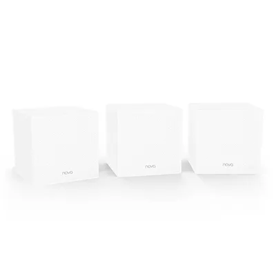 Produktbild von Tenda Nova, Weiß, Tragbarer Router, Leistung, Status, WLAN, Tri-Band (2,4 GHz / 5 GHz / 5 GHz), Wi-Fi 5 (802.11ac), 1000 Mbit/s