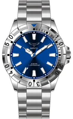 Obrázek produktu pro Invicta Specialty 69041 Pánské hodinky - Quartzový strojek - Kov s modrým ciferníkem - 42 mm