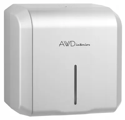 Produktbild von AWD Interior Wand-Papierhandtuchspender Silber ZZ/V ABS