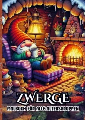 Produktbild von Malbuch für alle Altergruppen - Zwerge