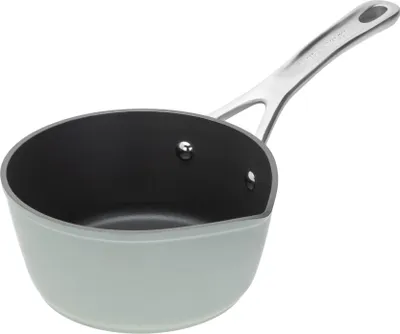 Produktbild von Laura Ashley - Kochgeschirr - Milchtopf 16 cm mit Ausgießer - Antihaftbeschichtung in Sage Leaf von Pendeford