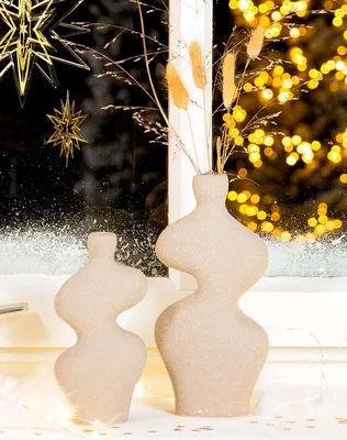Produktbild von Gilde Vase "Wave" H.23cm 55309