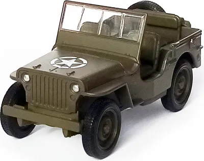 Produktbild von Army JEEP 1941 Willys MB US Oliv Militär Modellauto 10,5cm Modell Auto Spielzeugauto 79