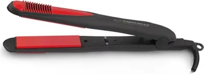 Obrázek produktu pro Esperanza EBP004, Žehlička na vlasy, 200 °C, Černá, Červená, 35 W, AC, 230 V