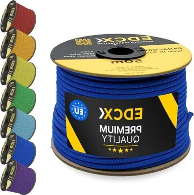 Obrázek produktu pro 4mm nylonové lano, 50 m, modré