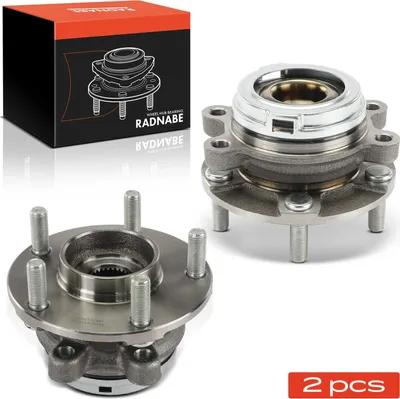 Immagine prodotto di Frankberg 2x mozzo ruota set di cuscinetti asse anteriore entrambi i lati per Nissan Teana II J32 2.5L 2008-2010