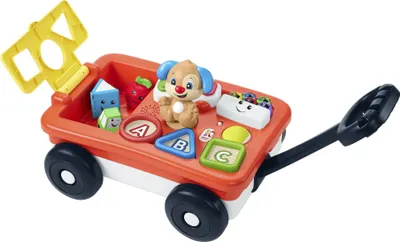 Produktbild von Fisher-Price Lernspaß Bollerwagen (D)
