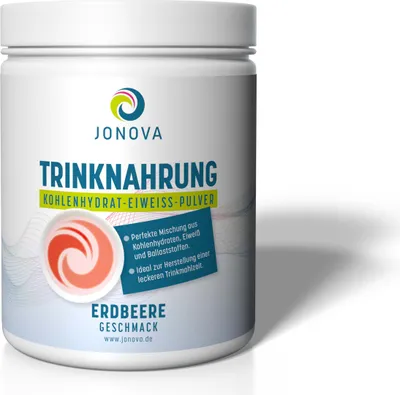 Produktbild von JONOVA Trinknahrung 750 g  Erdbeere