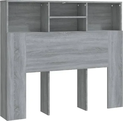 Obrázok produktu pre vidaXL Čelná doska s policami Grey Sonoma 120x19x103,5 cm