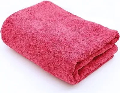 Obrázek produktu pro Plážová osuška BIG jednobarevná růžová, froté, 100x180cm
