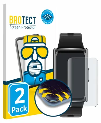 Produktbild von 2x BROTECT Fullscreen Schutzfolie für Huawei Band 11 Pro Displayschutz Folie Fullcover Matt Entspiegelungsfolie