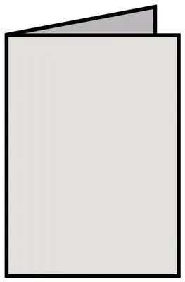 Produktbild von Doppelkarte A7 hoch Marble white