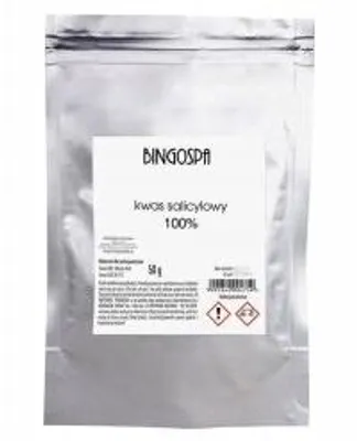 Zdjęcie produktu dla BINGOSPA Kwas salicylowy 100% 50g