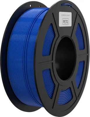 Obrázek produktu pro filament pro 3D tiskárny 1,75 mm PETG, přesnost rozměrů +/- 0,02 mm, vyšší houževnatost, kompatibilní s většinou 3D tiskáren FDM, 1 kg modrý