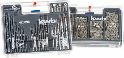 Obrázek produktu pro kwb 423090 Sortiment spojovacího materiálu Obsah 300 ks