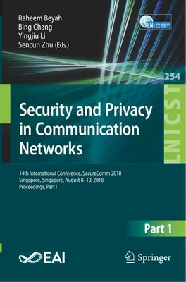 Obrázok produktu pre Security and Privacy in Communication Networks