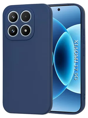 Obrázok produktu pre Techsuit – SoftFlex silikónové puzdro pre Xiaomi 17 – námornícke modré