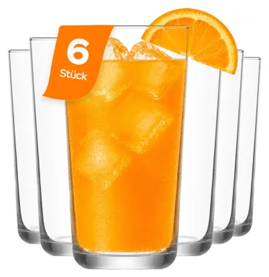 Produktbild von LAV Assos Longdrinkgläser – 490 ml (16 1/2 oz), 6er Set