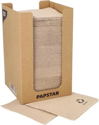 Immagine prodotto di PAPSTAR 89546 PAPSTAR PUNTO tovaglioli da cocktail, 200 x 200 mm, naturale