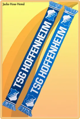 Produktbild von Schal Fanschal TSG 1899 Hoffenheim Wendeschal Logo Blau Weiß Gr. 17x145cm