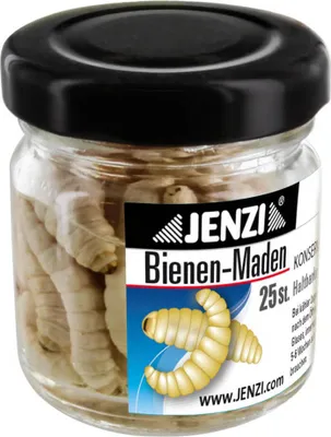 Produktbild von Jenzi Bienenmaden konserviert weiß