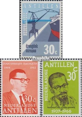 Produktbild von Briefmarken Niederländische Antillen 1972 Mi 245,249,250 (kompl.Ausg.) postfrisch Trockendock