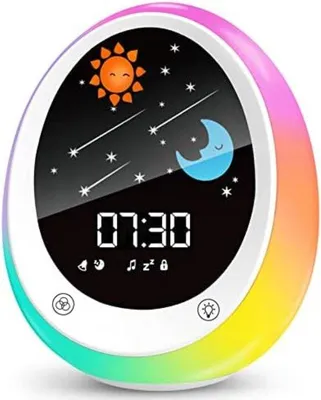 Zdjęcie produktu dla Nocna kołyska dla niemowląt z funkcją budzika