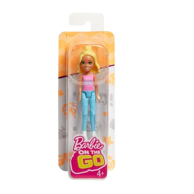 Zdjęcie produktu dla Barbie On The Go Green Fashion Doll, Damski, 4 lat(a), Dziewczyna, 101,6 mm, Wielobarwny