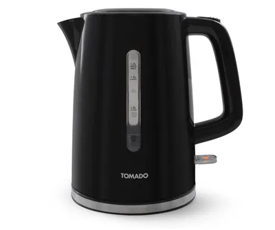 Produktbild von Tomado TWK1701B Wasserkocher 1,7 Liter - Kunststoff - Schwarz