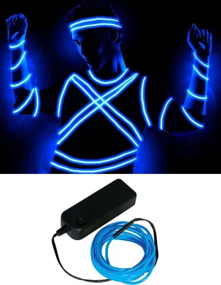 Produktbild von LED-Schnur blau, 5 m