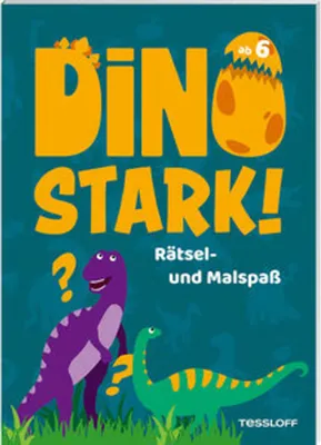 Produktbild von Dinostark! Rätsel- und Malspaß