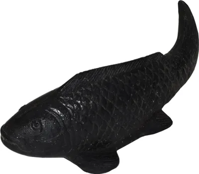 Produktbild von Steinfigur Glücksbringer Fisch Loni Grau - Breite x Tiefe x Höhe: 18 x 61 x 23 cm