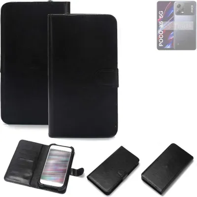 Produktbild von K-S-Trade Handyhülle Schutzhülle kompatibel mit POCO X5 5G Handy Schutz Hülle Handyhülle Bumper schwarz 1x