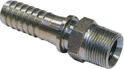 Produktbild von Dampfschlaucharmatur Boss Verz.Sta/Stahlguss Schl.-Gr.32mm AG 1.1/4 Zoll TEGUMA