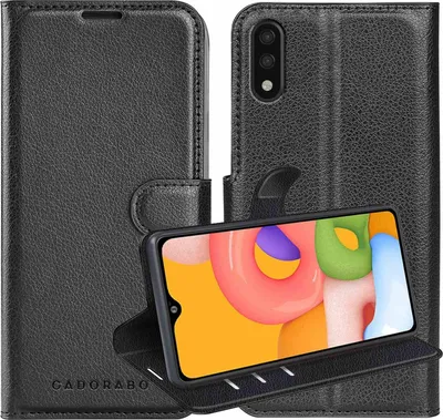 Obrázek produktu pro Cadorabo DE-161258, Samsung, Samsung Galaxy A01, Černá