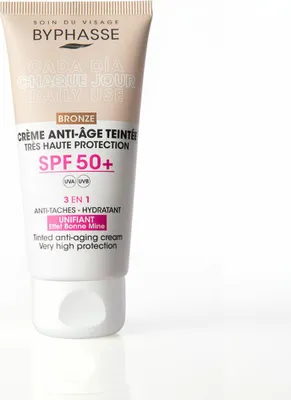 Image de BYPHASSE | CREMA FACIAL | Soins du visage | Crème solaire