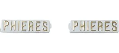 Immagine prodotto di PHIERES Sumatraph Logo-Plate Oro bianco .