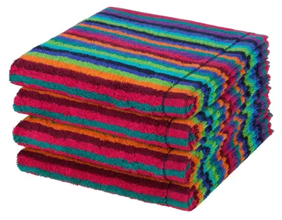 Produktbild von 4 Stück Cawö Life Style Handtücher 7048-84 Streifen multicolor 50x100
