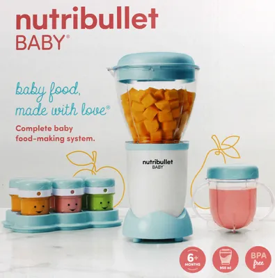 Produktbild von NutriBullet NBY100 Baby Standmixer Set weiss
