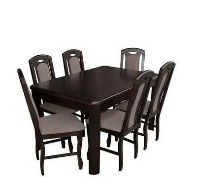 Obrázek produktu pro Jídelní set pro 6 osob MOVILE 3 - ořech / hnědý