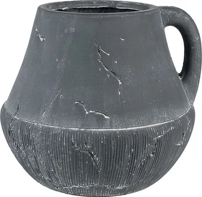 Produktbild von Clayre & Eef 6TE0482M Blumentopf 19x19x17 cm Grau