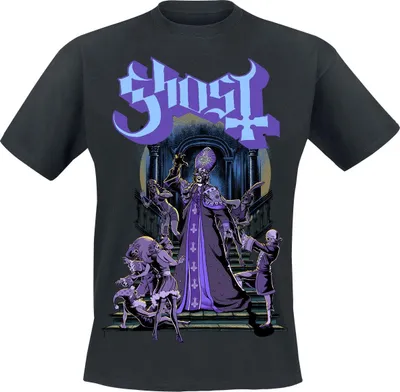 Produktbild von Ghost T-Shirt Herren Masquerade schwarz 3XL