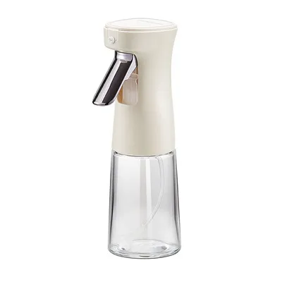 Imagen del producto de Botella pulverizadora para utensilios de cocina, control preciso de la dosificación de aceite, color blanco