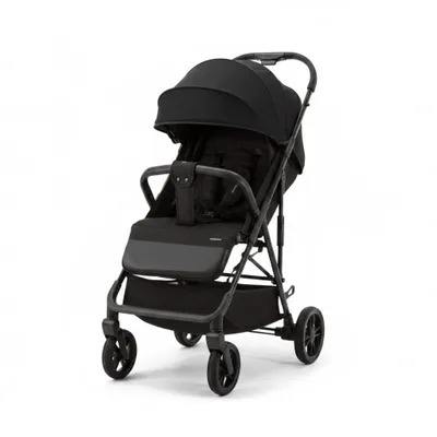 Produktbild von Adamex Reisebuggy Flugzeug Handgepäck Schwarz TINO Leicht Kinder Buggy bis 22 kg