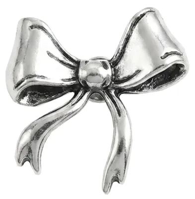 Produktbild von Pin Schleife klein altsilber