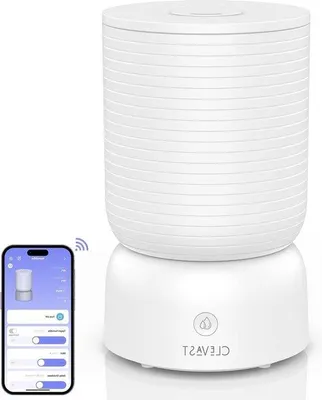 Immagine prodotto di Umidificatore da 3 litri a nebbia silenziosa per camera da letto con diffusore di fragranze e regolazione dell'umidità