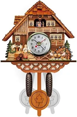 Obrázok produktu pre Kukučkové hodiny – Moderné kukučkové hodiny – Kukučkové hodiny – Kukučkové hodiny – Hnedé