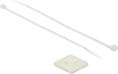 Obrázek produktu pro DELOCK Befestigungssockel 30 x 30 mm mit Kabelbinder