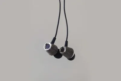 Produktbild von CCA CST Holzmuschelkopfhörer mit Mikrofon